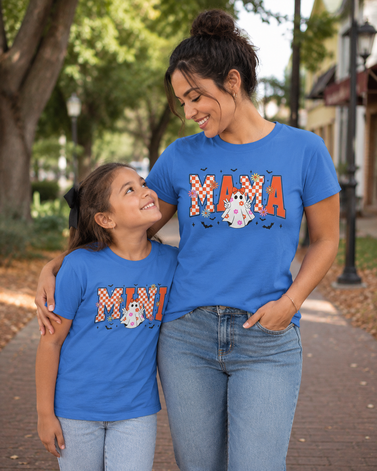 Mini Spooky Ghost Comfort ColorsĀ® Youth Tee