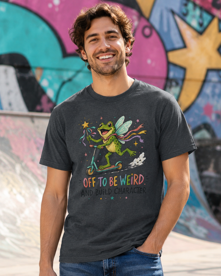 Off to Be Weird & Build Character GildanĀ® Softstyle Tee