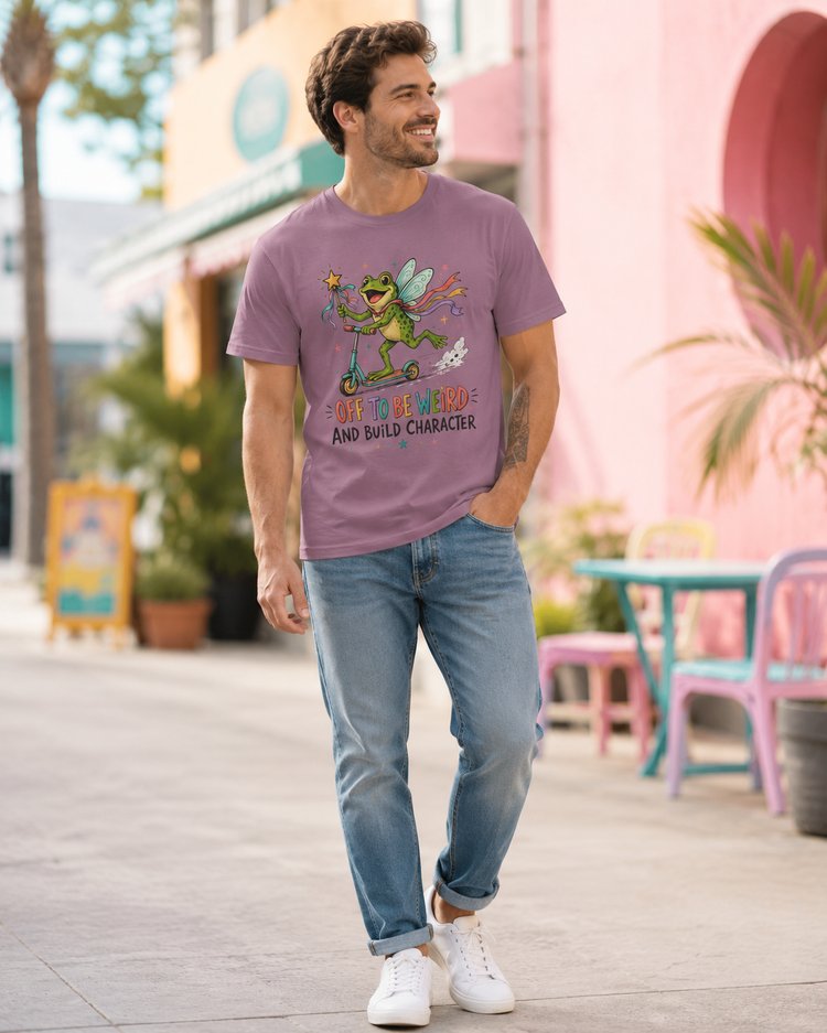Off to Be Weird & Build Character GildanĀ® Softstyle Tee