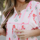 Catherine Puff-Sleeve Floral Mini Dress