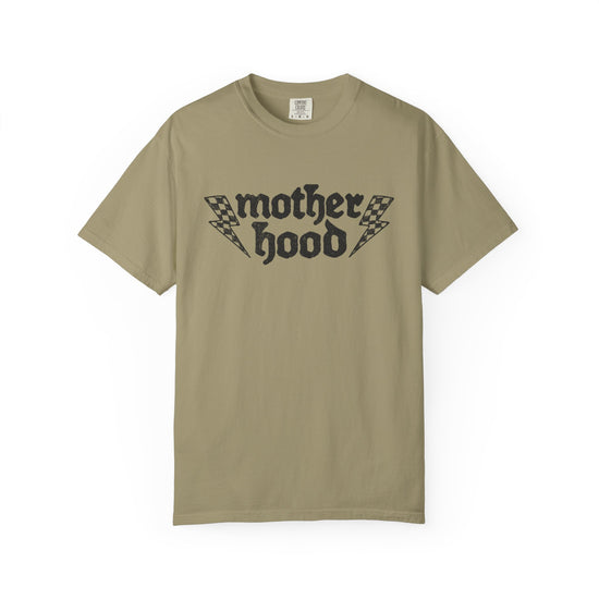 Garment-dyed Motherhood retro racing tee product view