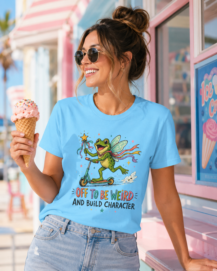 Off to Be Weird & Build Character Gildan® Softstyle Tee