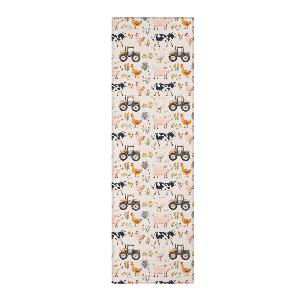 Farm Animal Area Rug | Kids Room, Nursery & Playroom Rustic Decor