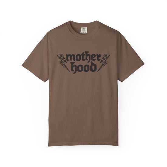 Motherhood mom graphic tee alternate view
