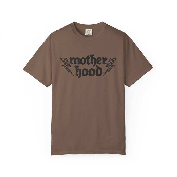 Motherhood mom graphic tee alternate view