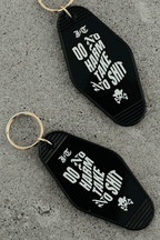 'Do No Harm Take No Shit' Key Chain