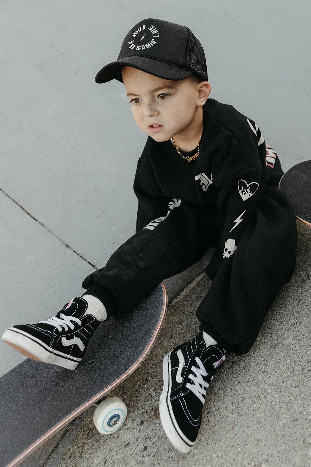 Wild Ain’t for Tamin’ Kids Trucker Hat
