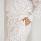 Rose Hoodie Sheath Sweatpants Set