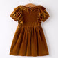 Autumn Velvet Girls Dress-Multiple colors available