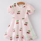 Sweet Cherry Sequins Cute Dress