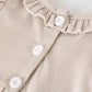 Fall Halloween & Thanksgiving Pumpkin Embroidery Smock Plaid Baby Girl Romper