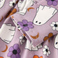 2 Piece Halloween Ghost Striped Girls Dress Set