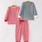 Christmas 3 Piece Girls Pajama Set