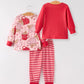Christmas 3 Piece Girls Pajama Set