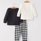 Christmas 3 Piece Girls Pajama Set