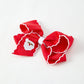 Winter Christmas Santa Hair Clip 4.3inch