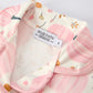 Thanksgiving Pink Pumpkin Floral Print Pajama Set