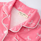 Mommy & Me Bow Print Ruffle Pajama Set