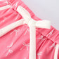 Mommy & Me Bow Print Ruffle Pajama Set
