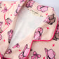 Mommy & Me Western Print Ruffle Pajama Set
