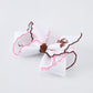 Western Horse Embroidery Ruffle Edge Girls Hairpin 4/6.25 Inches