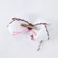 Western Horse Embroidery Ruffle Edge Girls Hairpin 4/6.25 Inches
