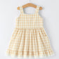 Mommy & Me Plaid Girl  Dress With Pocket