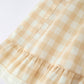 Mommy & Me Plaid Girl  Dress With Pocket