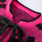 Fall Leopard Bow Girls Knit Cardigan