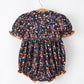Fall Orange Floral Baby Bubble