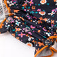 Fall Orange Floral Baby Bubble