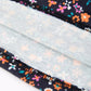 Fall Orange Bow Smocked Floral Girl Dress