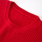 Mom and Me Winter Christmas Red "merry" Pullover Sweater