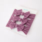 Baby Girl Bow Headband Same Color 3 Piece Set