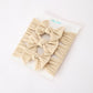 Baby Girl Bow Headband Same Color 3 Piece Set