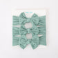 Baby Girl Bow Headband Same Color 3 Piece Set