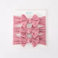 Baby Girl Bow Headband Same Color 3 Piece Set