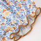 Fall Floral Smocked Girls Bloomer Set