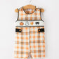 Halloween Plaid Boys JonJon Romper