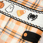 Halloween Plaid Boys JonJon Romper