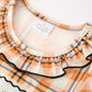 Halloween Plaid Smocked Girls Dress