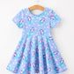 Ocean Fantasy Twirl Girls Dress