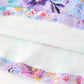 Fall Watercolor Floral Print Girls Ruffle Hem Twirl Dress