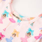 Fall Colorful Ballet Character Girls Long Sleeve Twirl Dress
