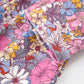 Fall Vintage Floral Print Girls Long Sleeve Twirl Dress