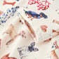 Fall Dog Print Girls Long Sleeve Twirl Dress