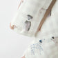 Fall Plaid Dog Print Girls Long Sleeve Twirl Dress