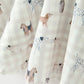 Fall Plaid Dog Print Girls Long Sleeve Twirl Dress