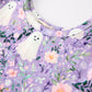 Halloween Ghost Pumpkin Girls Long Sleeve Twirl Dress