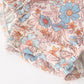 Fall Floral Baby Romper Smocked Ruffle Neck Bow